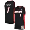Ottimo Accattivante Chris Bosh Miami Heat 2012/13 Hardwood Classics Swingman Jersey Black