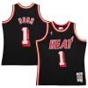 Cool Chris Bosh Miami Heat 2013/14 Hardwood Classics Swingman Jersey Black