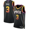 Fascinante Versatile Pratico Chris Paul Phoenix Suns Jordan Brand Unisex Swingman Jersey Statement Edition Black