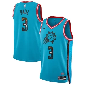 Incantevole Accattivante Chris Paul Phoenix Suns Nike Unisex 2022/23 Swingman Jersey City Edition Turquoise