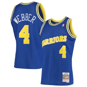 Classico Trendy Chris Webber Golden State Warriors 1993/94 Hardwood Classics Swingman Jersey Royal