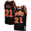 Incantevole Classico Cleveland Cavaliers 1984 85 Hardwood Classics World B. Free Reload 3.0 Swingman Jersey Black