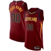 Carino Gorgeous Cleveland Cavaliers Nike Authentic Custom Jersey Wine Icon Edition