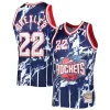 Classico Robusto Comodo Clyde Drexler Houston Rockets 1996/97 Hardwood Classics Marble Swingman Jersey Navy