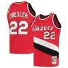 Raffinato Clyde Drexler Portland Trail Blazers 1983/84 Hardwood Classics Swingman Jersey Red
