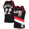 Elegante Prestigioso Pratico Clyde Drexler Portland Trail Blazers 1991/92 Hardwood Classics NBA 75th Anniversary Diamond Swingman Jersey Black