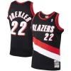 Trendy Clyde Drexler Portland Trail Blazers 1991/92 Hardwood Classics Swingman Jersey Black
