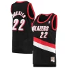 Carino Moderno Clyde Drexler Portland Trail Blazers Women's 1991/92 Hardwood Classics Swingman Jersey Black