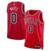 Cool Delizioso Coby White Chicago Bulls Nike Unisex Swingman Jersey Icon Edition Red