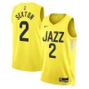 Sofisticato Prestigioso Fantastico Collin Sexton Utah Jazz Nike Unisex Swingman Jersey Icon Edition Gold