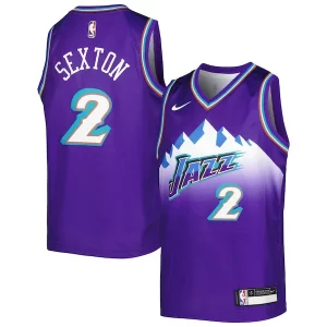 Duraturo Magnifico Collin Sexton Utah Jazz Nike Youth 2022/23 Swingman Jersey City Edition Purple