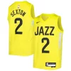 Prestigioso Ottimo Collin Sexton Utah Jazz Nike Youth Swingman Jersey Icon Edition Yellow