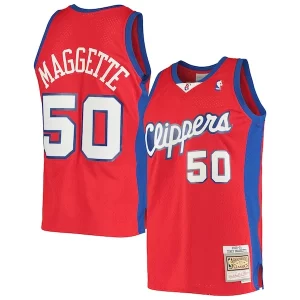 Bellissimo Corey Maggette LA Clippers 2001/02 Hardwood Classics Swingman Jersey Red