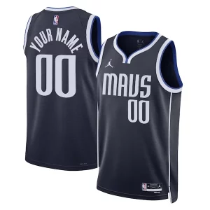 Sofisticato Dallas Mavericks Jordan Brand Unisex 2022/23 Swingman Custom Jersey Statement Edition Navy