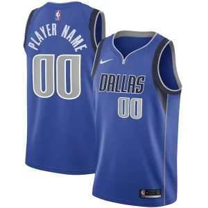 Stupendo Magnifico Fascinante Dallas Mavericks Nike Swingman Custom Jersey Blue Icon Edition