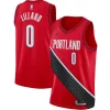 Fantastico Gorgeous Damian Lillard Portland Trail Blazers Jordan Brand 2020/21 Swingman Jersey Statement Edition Red