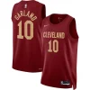 Duraturo Stupendo Gorgeous Darius Garland Cleveland Cavaliers Nike Unisex Swingman Jersey Icon Edition Wine/White