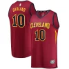 Splendido Sofisticato Elegante Darius Garland Cleveland Cavaliers Youth Replica Fast Break Jersey Wine Icon Edition