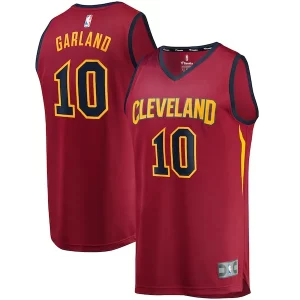 Splendido Sofisticato Elegante Darius Garland Cleveland Cavaliers Youth Replica Fast Break Jersey Wine Icon Edition
