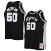 Magnifico Carino Fascinante David Robinson San Antonio Spurs 1998/99 Big & Tall Hardwood Classics Swingman Jersey Black