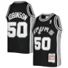 Gorgeous David Robinson San Antonio Spurs Youth 1998/99 Hardwood Classics Swingman Jersey Black