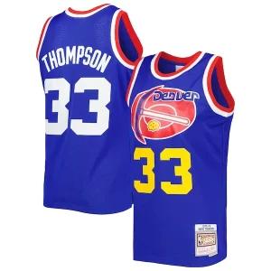 Delizioso Raffinato Attraente David Thompson Denver Nuggets Hardwood Classics 1975/76 Swingman Jersey Royal