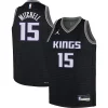 Robusto Comodo Gorgeous Davion Mitchell Sacramento Kings Jordan Brand Youth Swingman Jersey Statement Edition Black