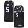 Delizioso Accattivante Robusto De'Aaron Fox Sacramento Kings Jordan Brand Swingman Player Jersey Statement Edition Black