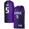 Prestigioso Elegante De'Aaron Fox Sacramento Kings Jordan Brand Youth Swingman Jersey Statement Edition Purple