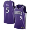 Splendido Elegante Accattivante De'Aaron Fox Sacramento Kings Nike Unisex 2024/25 Swingman Jersey Purple Classic Edition