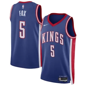 Moderno De'Aaron Fox Sacramento Kings Nike Unisex 2024/25 Swingman Player Jersey City Edition Blue