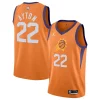 Versatile Deandre Ayton Phoenix Suns Jordan Brand 2020/21 Swingman Jersey Statement Edition Orange