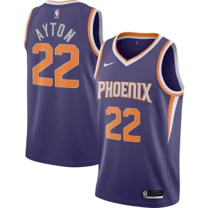 Trendy Deandre Ayton Phoenix Suns Nike 2020/21 Swingman Player Jersey Icon Edition Purple