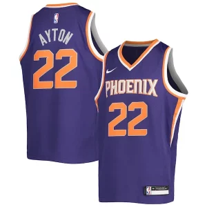 Elegante Carino Deandre Ayton Phoenix Suns Nike Youth Swingman Jersey Icon Edition Purple/White