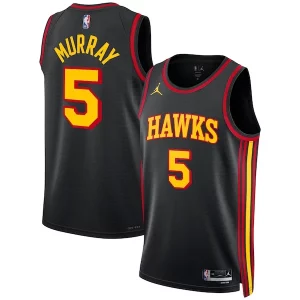 Raffinato Lussuoso Dejounte Murray Atlanta Hawks Jordan Brand Unisex Swingman Jersey Statement Edition Black