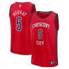 Fantastico Splendido Dejounte Murray New Orleans Pelicans Youth Fast Break Replica Player Jersey Statement Edition Red