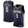 Gorgeous Moderno Dejounte Murray New Orleans Pelicans Nike Unisex 2024 Offseason Addition Nike Swingman Jersey Navy