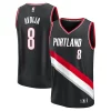 Cool Deni Avdija Portland Trail Blazers Fast Break Replica Player Jersey Icon Edition Black