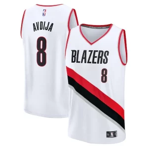 Raffinato Fascinante Deni Avdija Portland Trail Blazers Fast Break Replica Player Jersey Association Edition White