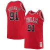 Ottimo Fascinante Meraviglioso Dennis Rodman Chicago Bulls 1997/98 Big & Tall Hardwood Classics Swingman Jersey Red