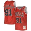 Robusto Carino Dennis Rodman Chicago Bulls 1997/98 Hardwood Classics Asian Heritage 6.0 Swingman Throwback Player Jersey Red