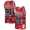 Trendy Elegante Delizioso Dennis Rodman Chicago Bulls 1997/98 Hardwood Classics Lunar New Year Swingman Jersey Red