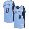 Incantevole Magnifico Deron Williams Utah Jazz 2001/02 Hardwood Classics Swingman Jersey Blue
