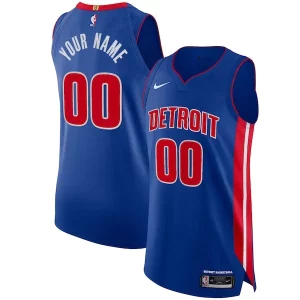 Carino Detroit Pistons Nike Authentic Custom Jersey Blue Icon Edition