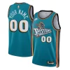 Lussuoso Resistente Detroit Pistons Nike Unisex 2022/23 Custom Swingman Jersey Classic Edition Teal
