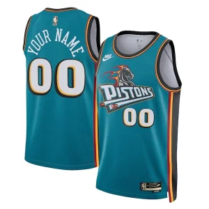 Lussuoso Resistente Detroit Pistons Nike Unisex 2022/23 Custom Swingman Jersey Classic Edition Teal