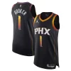 Resistente Incantevole Devin Booker Phoenix Suns Jordan Brand Authentic Player Jersey Statement Edition Black