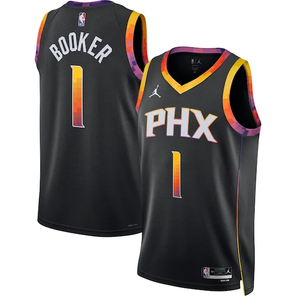 Classico Stupendo Devin Booker Phoenix Suns Jordan Brand Unisex Swingman Jersey Statement Edition Black
