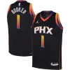 Accattivante Incantevole Bellissimo Devin Booker Phoenix Suns Jordan Brand Youth Swingman Jersey Statement Edition Black