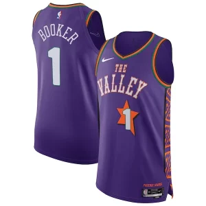 Fascinante Devin Booker Phoenix Suns Nike 2024/25 Authentic Player Jersey City Edition Purple